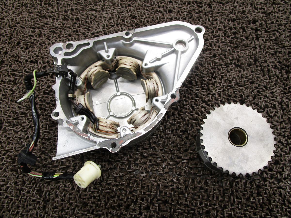 CB350 エクスポート ジェネレーターカバー ▲A5460 フライホイール ダイナモ CB350 ホンダ CB350E キャブ車 EXPORT WWW_NOITHATQUANGTHANH_NET