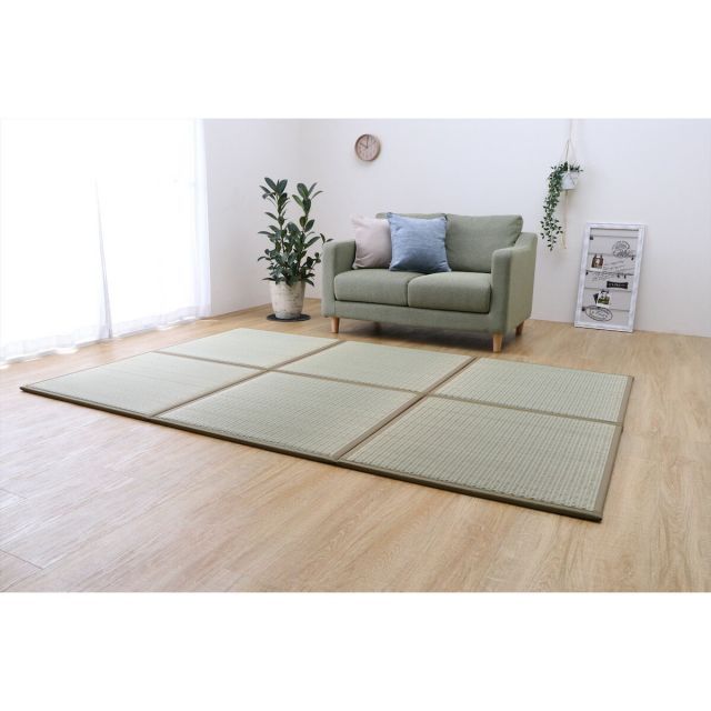イケヒコ 置き畳 ユニット上 ふっくらピコ約82×82×2cm 9Pベージュ MARWIL-DEMENAGEMENTS_CH