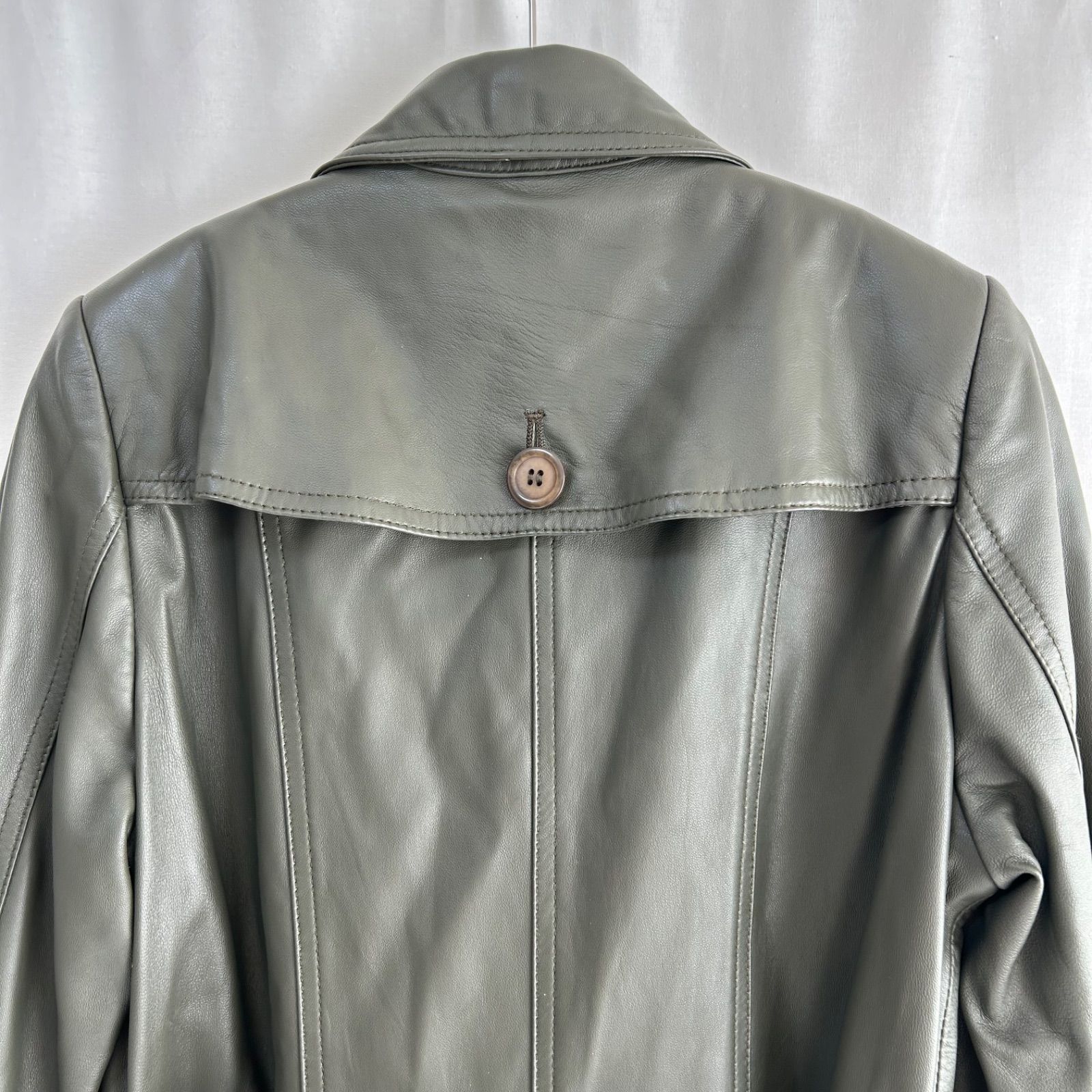 AIC.（エーアイシー）の「ドローストリングフェイクレザージャケット（その他アウター）」 - WEAR