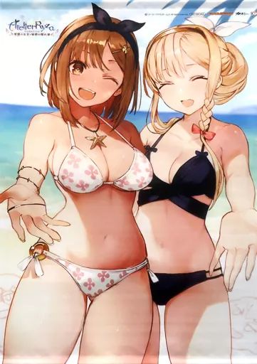 中古】タペストリー ライザ&クラウディア・バレンツ 描き下ろし 中古】タペストリー ライザ&クラウディア・バレンツ 描き下ろし