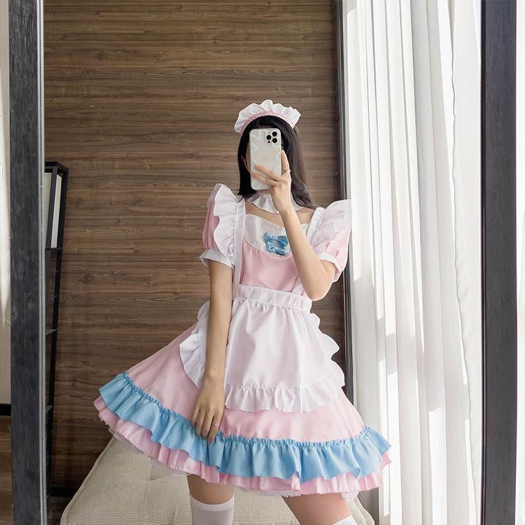 メイド服 コスプレ メイド ピンク 楽天市場】メイド服 ピンク（素材（生地・毛糸）ジャージー）の通販