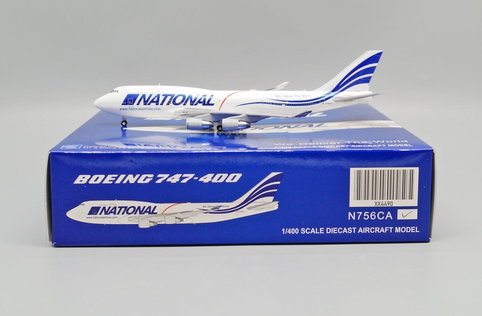Jcwings ナショナルエアラインズ 747-400FN756CA 1|400