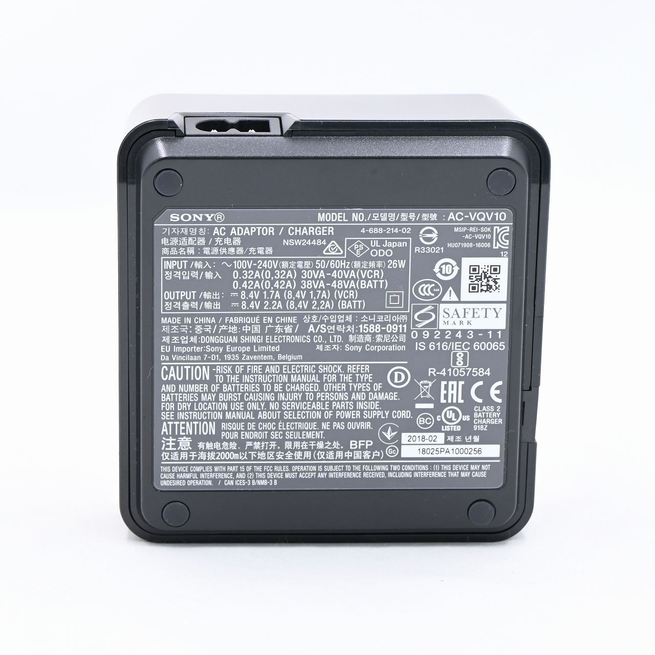 【未使用】SONYアクセサリーキット ACC-V1BPA SONY ACC-V1BPA アクセサリーキット AC-VQV10 卸売り