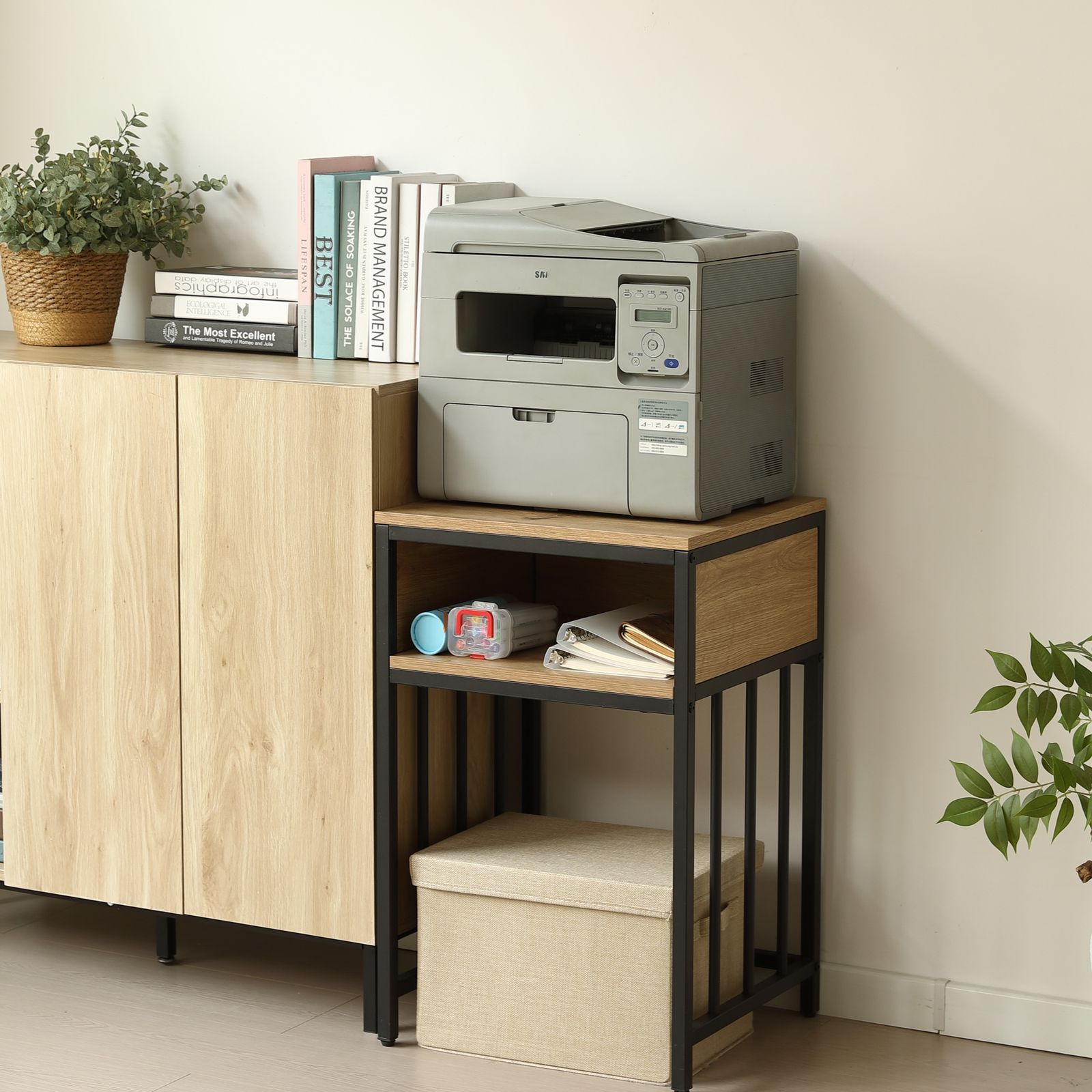 赤字価格！水槽台 水槽スタンド 45x40cm 耐荷重100kg BROWN サイド