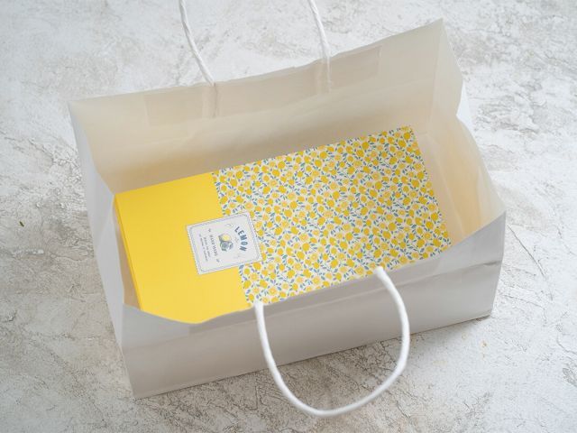 片ツヤ晒手提袋 175 マチ広 小 50枚