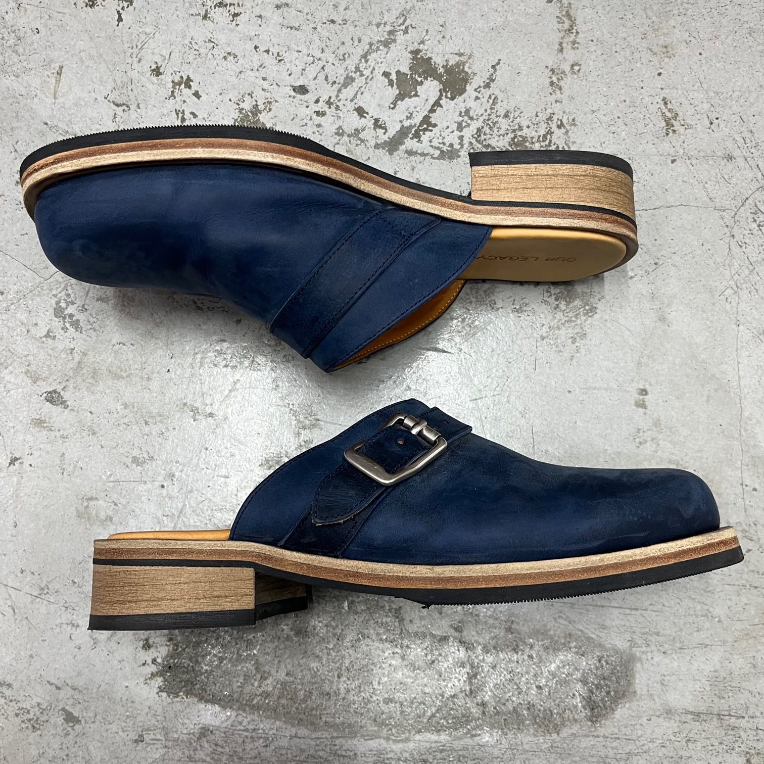 定価72600円 OUR LEGACY CAMION MULE レザー ミュール サンダル
