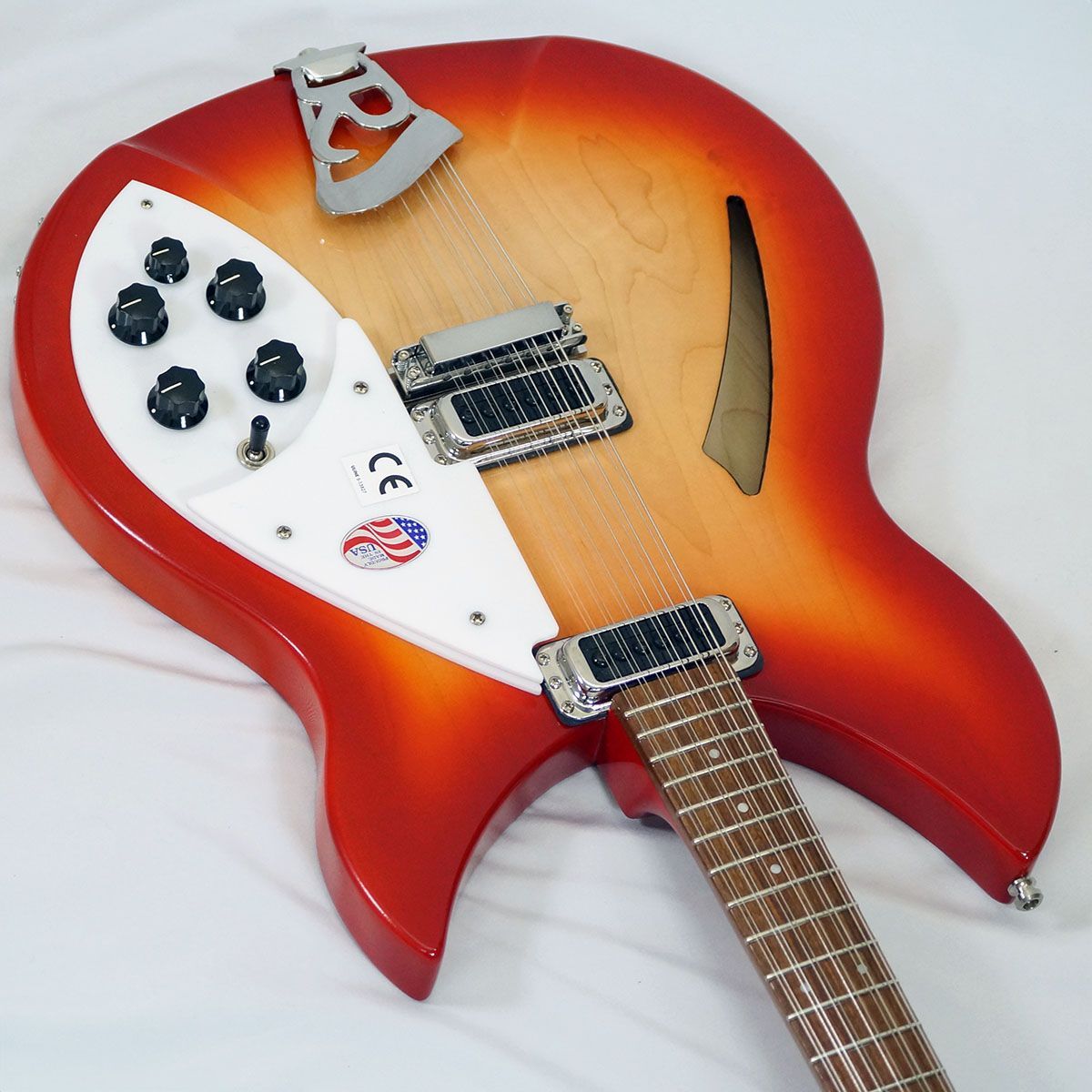 リッケンバッカー12弦RICKENBACKER 330/12 fireglo Rickenbacker 330/12 Semi-hollow 12-string Electric Guitar