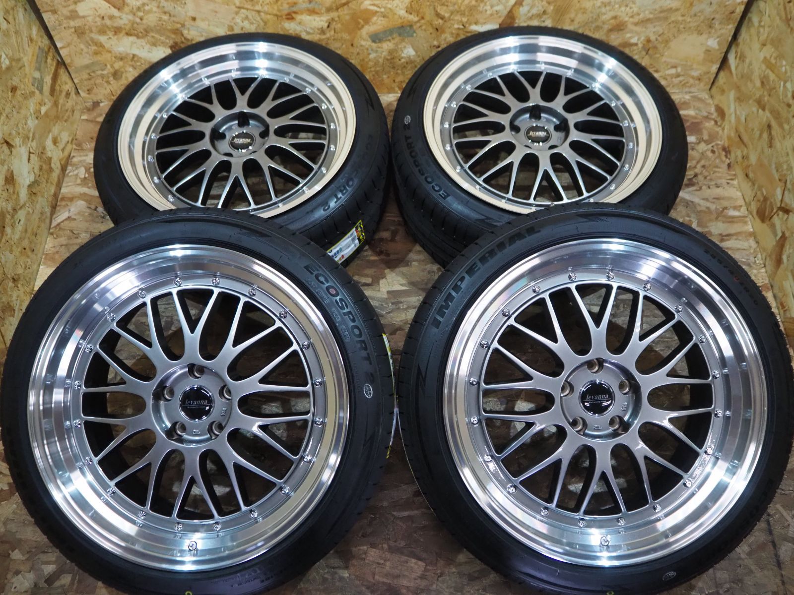 メッシュホイール タイヤセット おそ 20 インチ 245/40R20