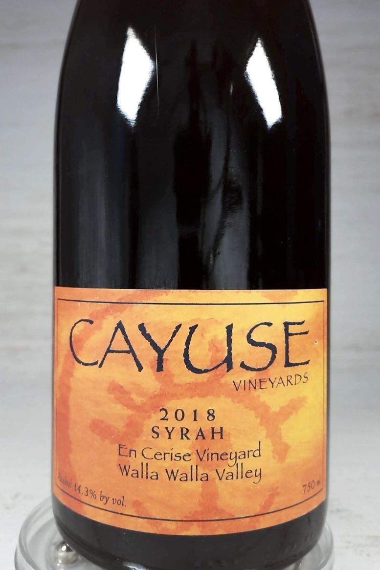 ★高評価97+★カユース、アン・セリーズ、シラー★ Cayuse, Cerise Syrah [ 2018 ]