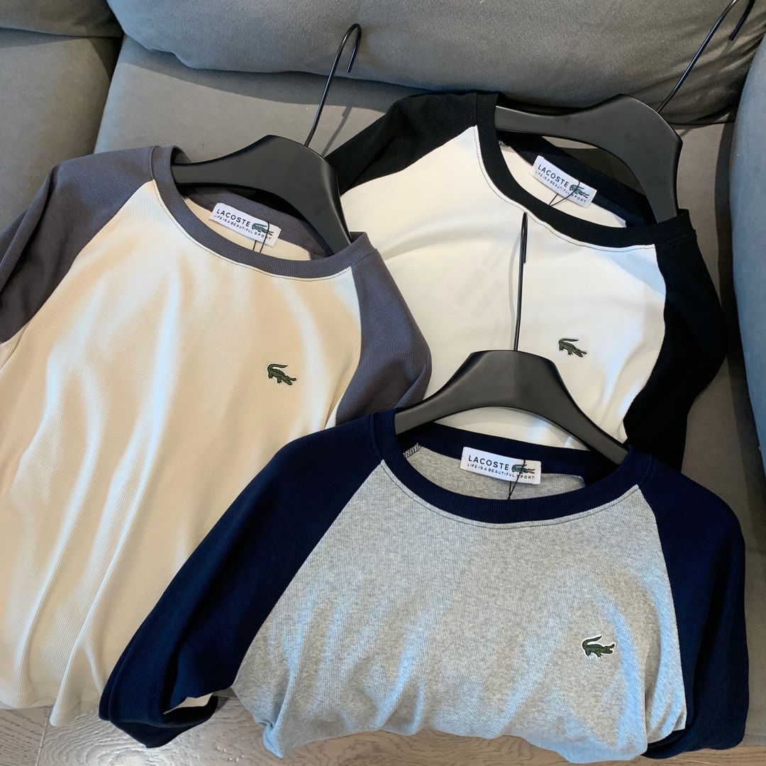 Lacoste スポーツ インナー 長袖 レディース tシャツ [伸縮性・吸汗速