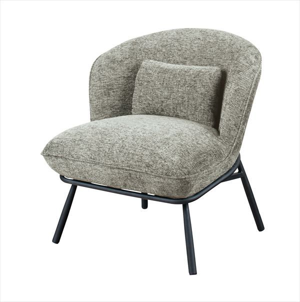 パーソナルチェアー フォルマ イス チェア ラウンジチェア パーソナルチェア 910219607 910219608 可愛らしい フォルム リラックスチェア グリーン ライトグレー 寛ぎ 安らぎ グレー パーソナルチェア くつろぎ