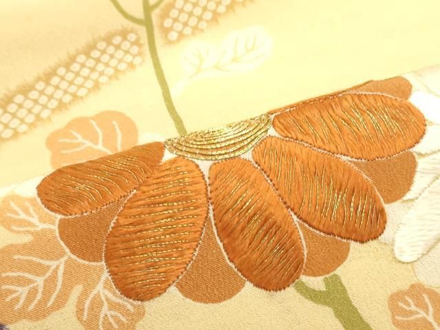 九寸名古屋帯 唐織