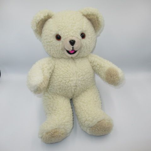 1986年80'sSnuggle Bearスナグルベアスナッグルベアファーファ４１センチフィギュアぬいぐるみ人形A