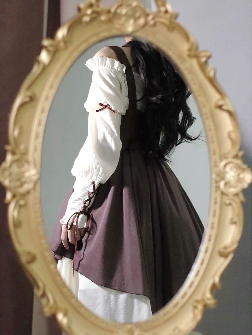 パイレーツ風ロリータセットアップ お出かけやハロウィンパーティーにも♪