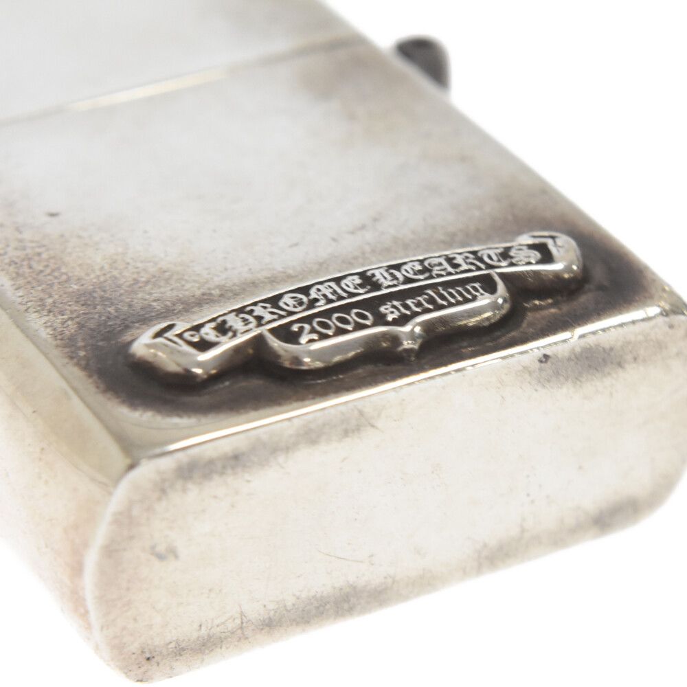 CHROME HEARTS (クロムハーツ) ZIPPO LIGHTERZ-V1 V1スモールCHクロス