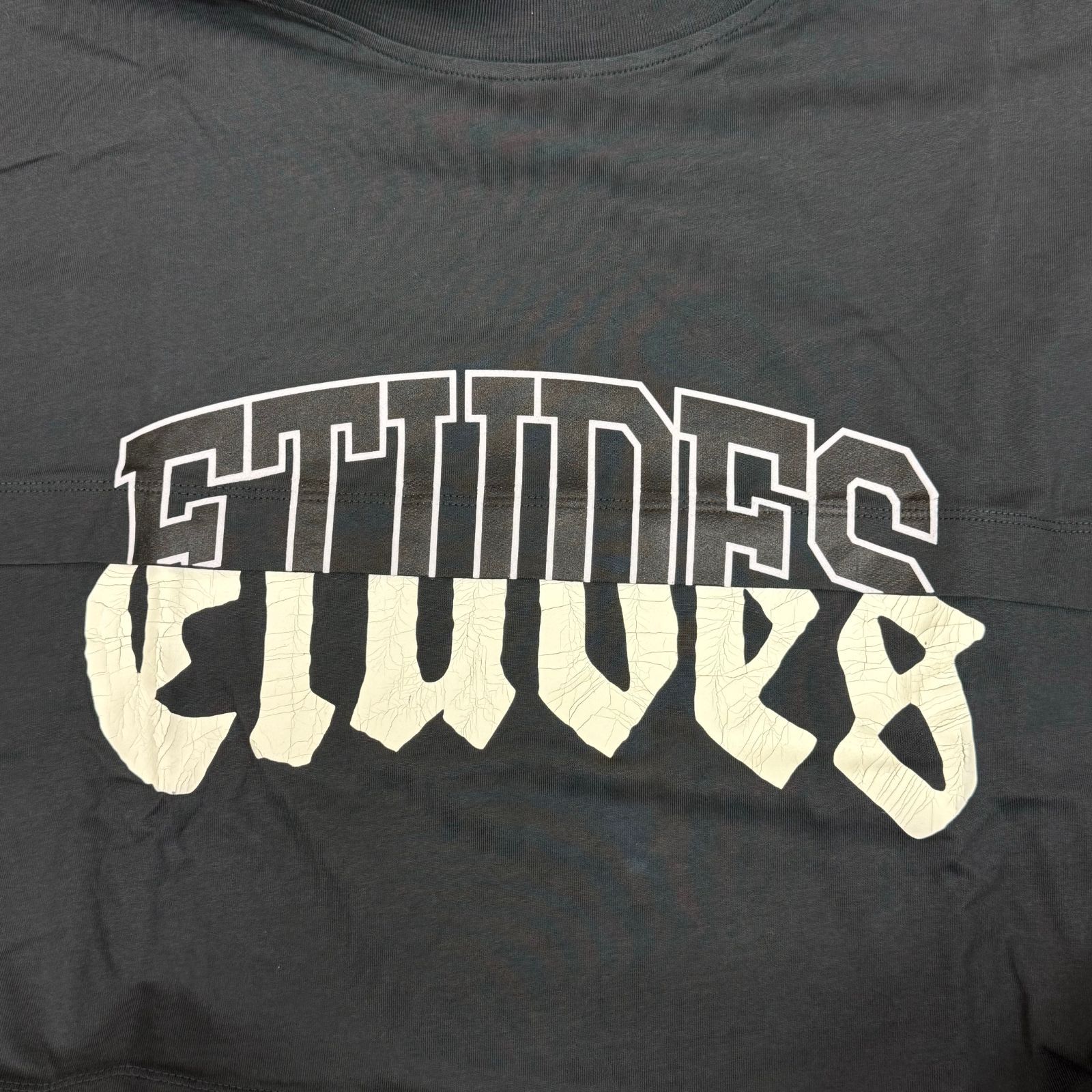 新品 Etudes 23AW PAVE ETUDES BLACK フード付き カットソー ロング 