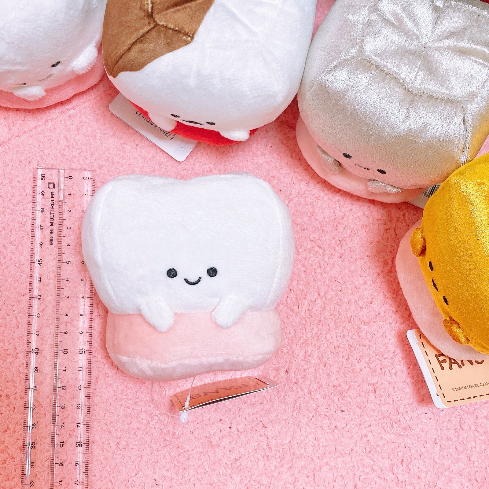 奥歯〜ズミニぬいぐるみ コンプリートセット 金歯 銀歯 健常歯 虫歯