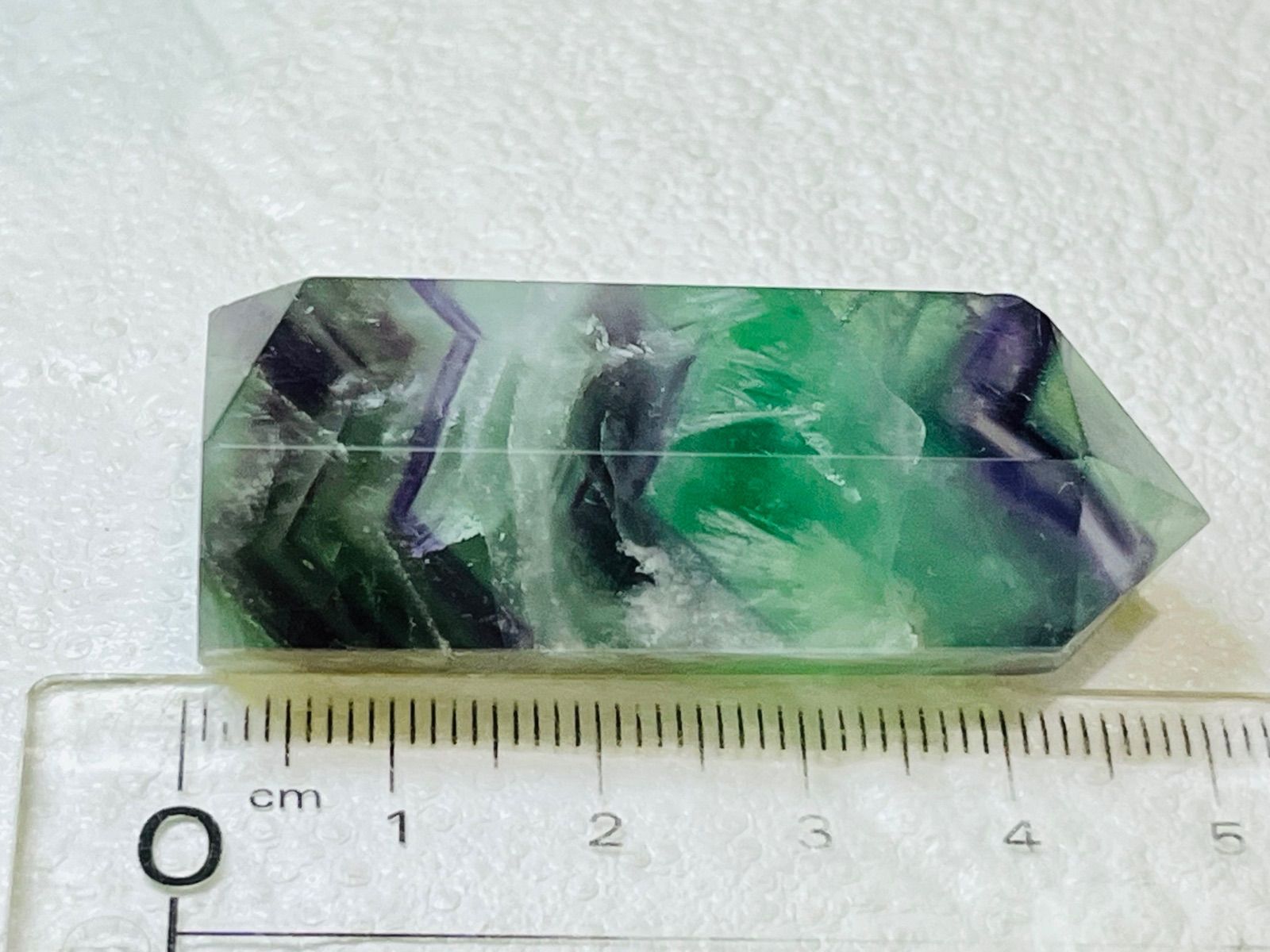 エンジェルフェザー フローライト マルチカラー 高品質 蛍石 ポイント 原石