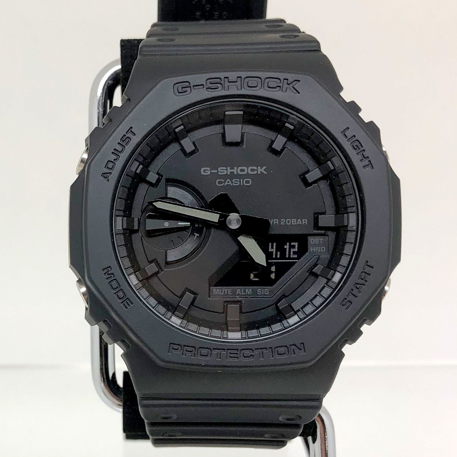 CASIO G-SHOCK WATCH GM2100 カシオ Gショック ウォッチ 腕時計 カラー：シルバー ブラック 万代Net店