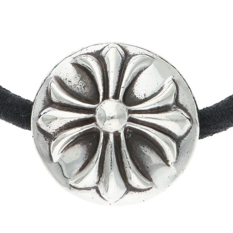 クロムハーツ　hairband crossbal ヘアゴム　コンチョ CHROME HEARTS クロムハーツ HAIRBAND/クロスボールボタン
