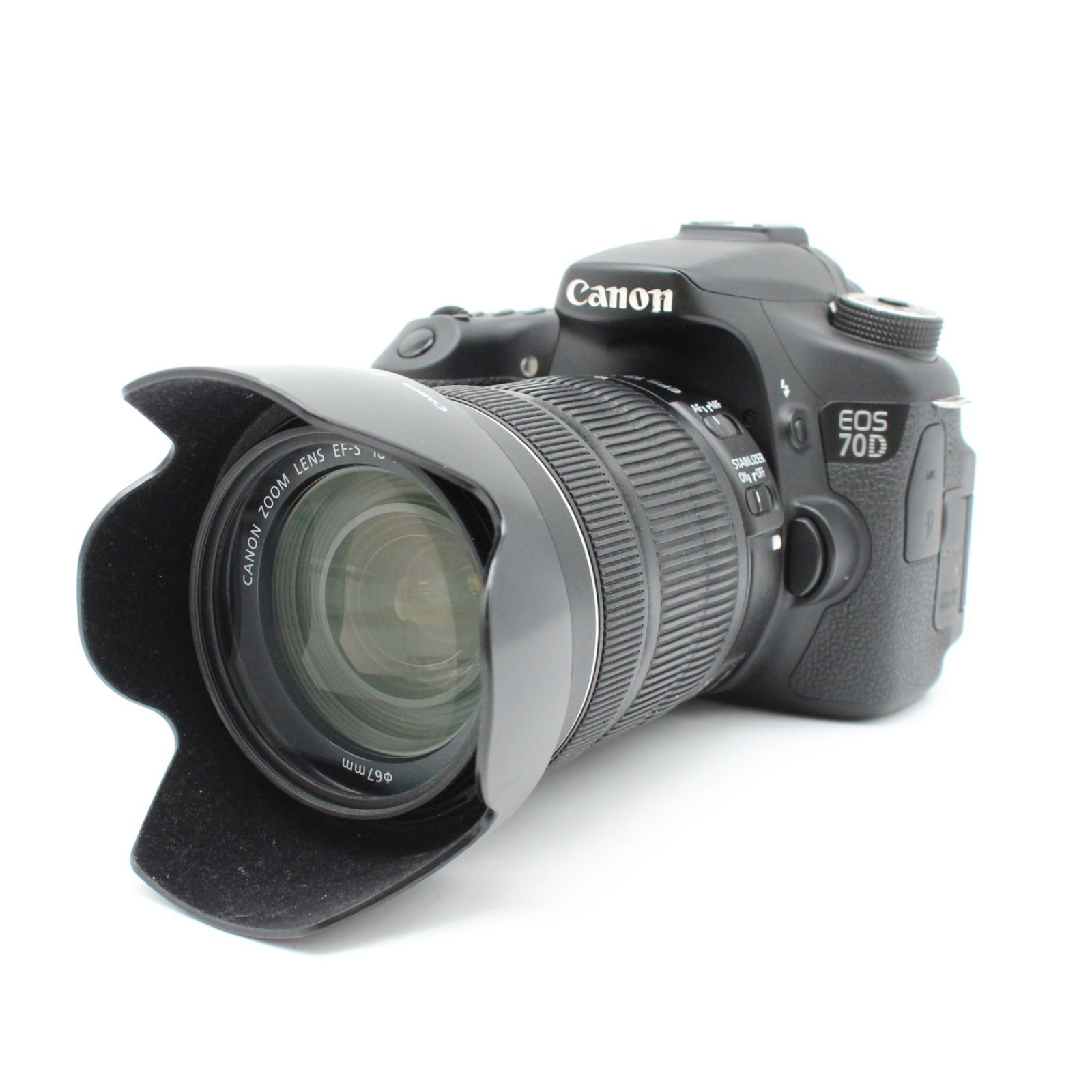 極上品！CANON（キャノン）EOS 70D☆18-135mm IS STM高倍率