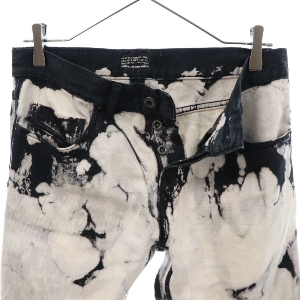 DIESEL BLACK GOLD✨デニム　タイダイ ボタンフライ　34 DIESEL BLACK GOLD (ディーゼルブラックゴールド) ボタンフライ