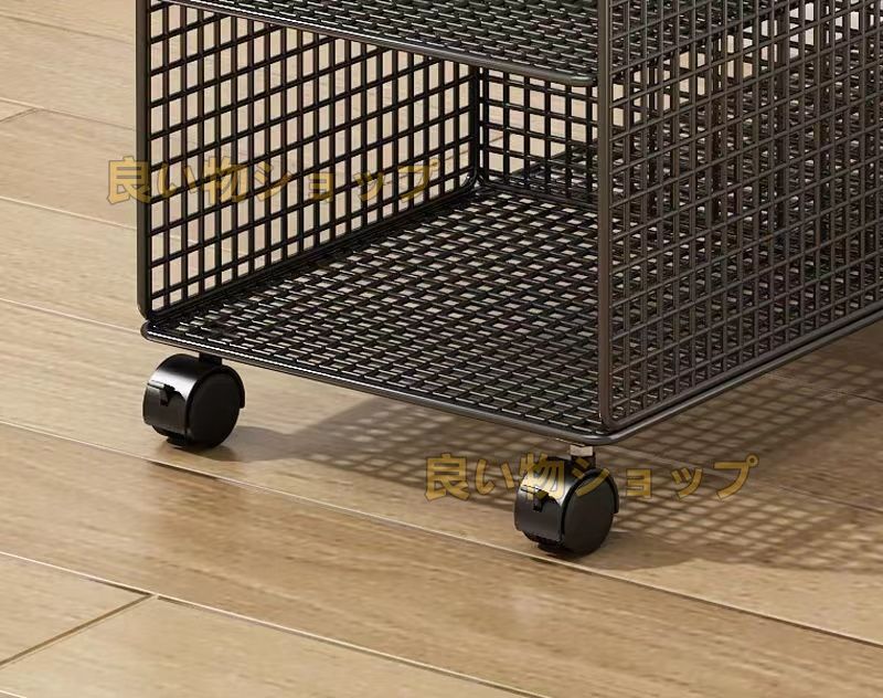 本棚 収納棚 ブックシェルフ 書類棚 デスクサイド本棚 省スペース 収納ラック 置物棚 絵本 教科書 漫画 雑誌収納 キャスターなし 4色