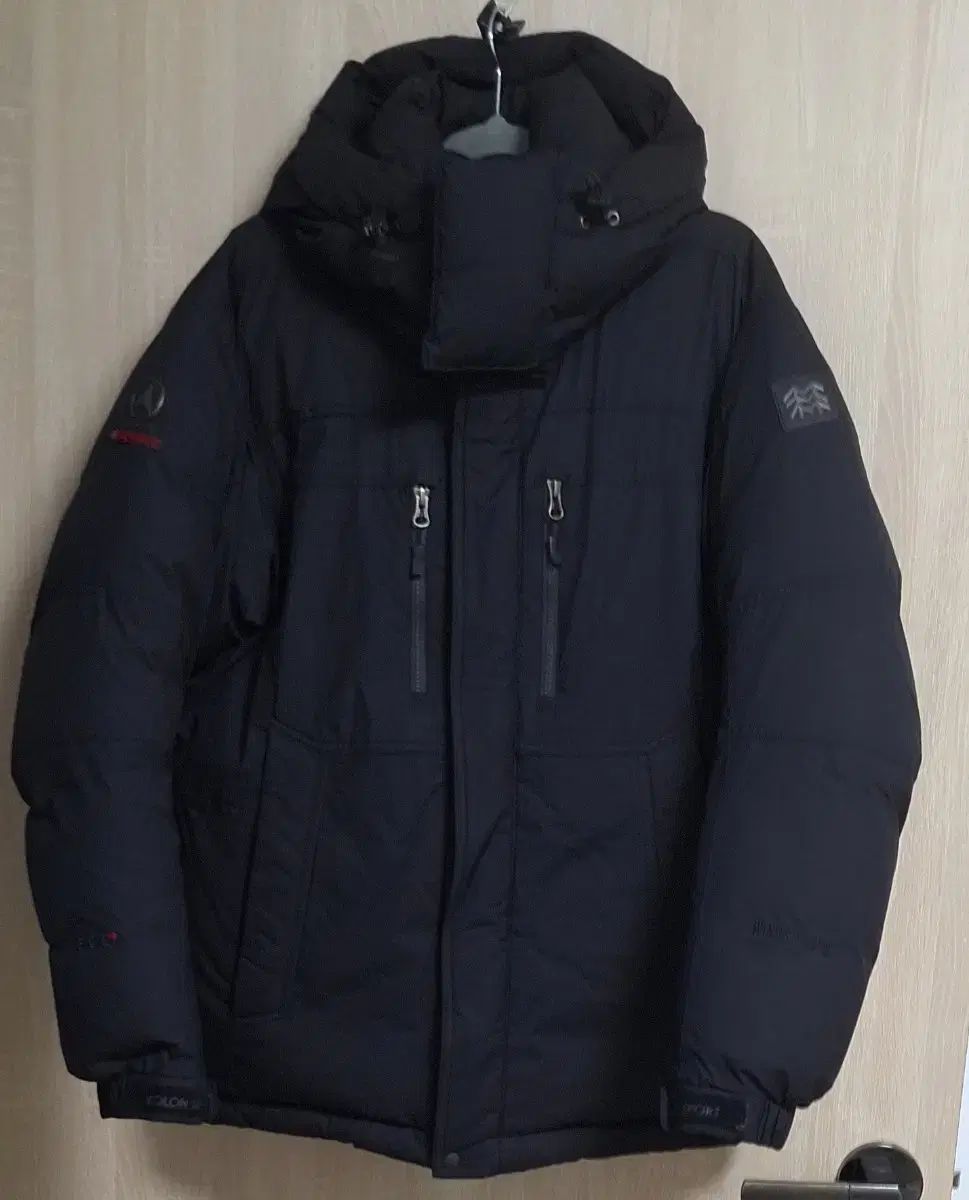 コーロンスポーツ ブラック グースダウン ダウン