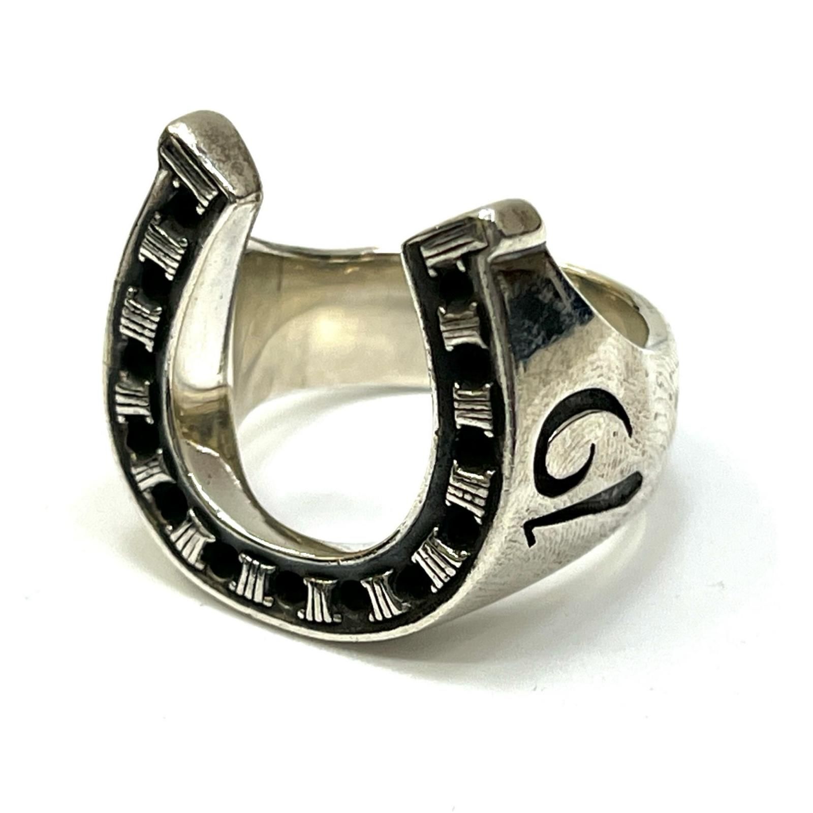 加古川店 BILL WALL LEATHER | ビルウォールレザー リング 指輪 SILVER HORSE SHOE PLAIN シルバー 134