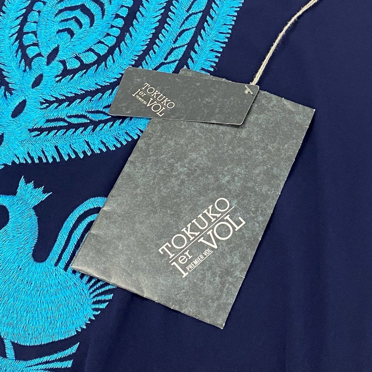 未使用 タグ付き TOKUKO 1er Vol ロングコート アニマルモチーフ 2025年最新】TOKUKO 1er VOL レディース ロングコートの人気