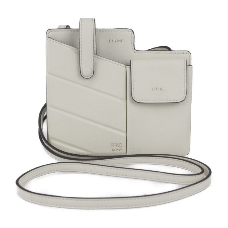 FENDI フェンディ フォンケース ショルダーバッグ 8BS026 レザー 