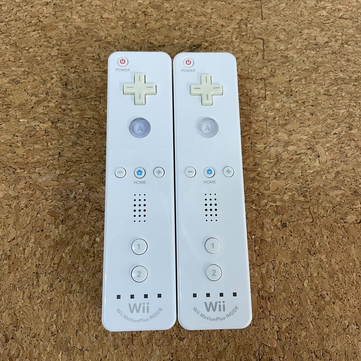 動作確認済】Wii リモコンプラス Wiiリモコンプラス シロ ２個セット