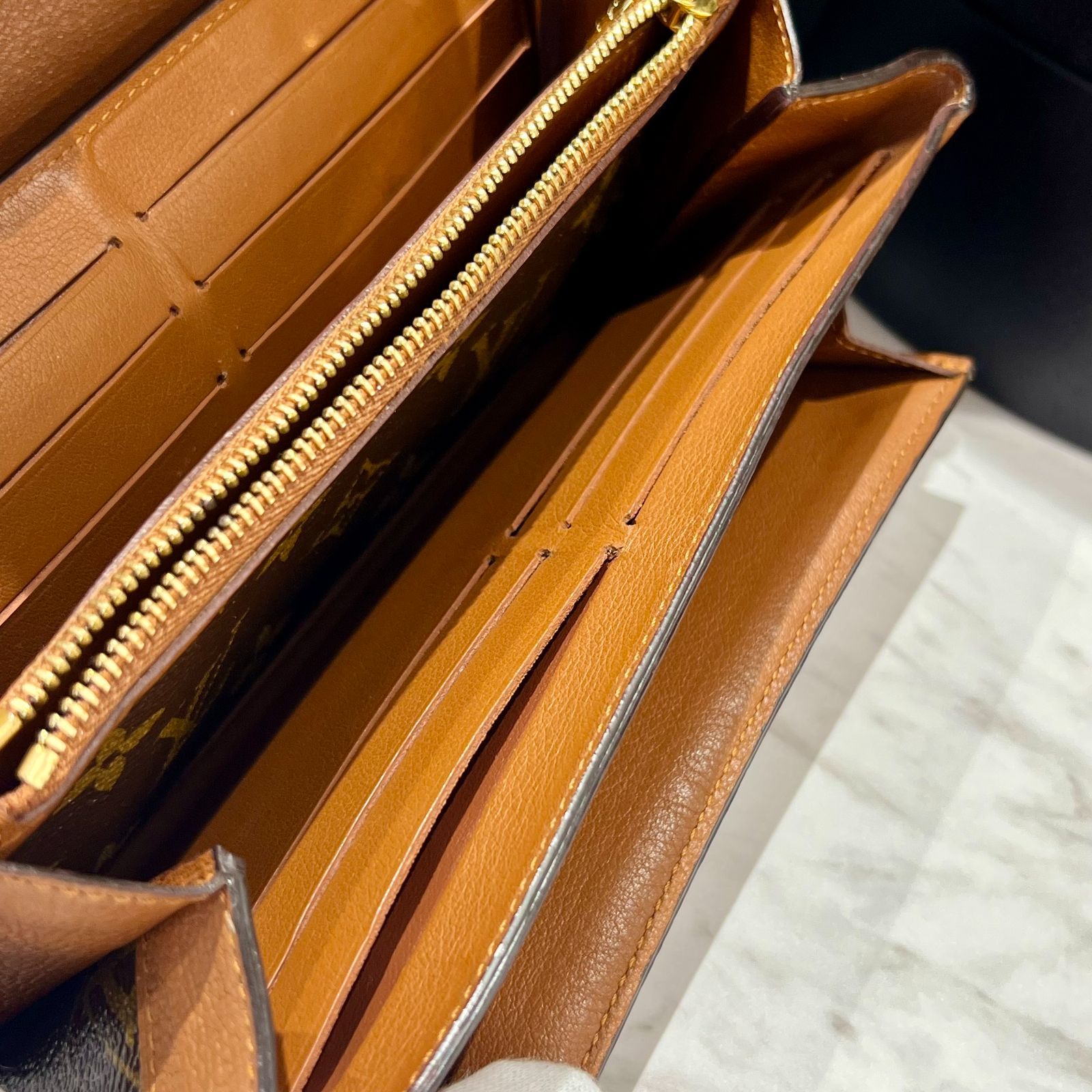 ルイヴィトン LOUIS VUITTON モノグラム オロール ポルトフォイユ