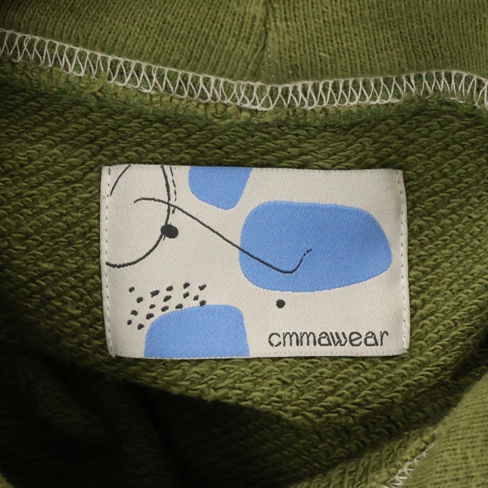 cmmawear (コマウェア) GLOBE HOODIE グローブステッチ プルオーバー  