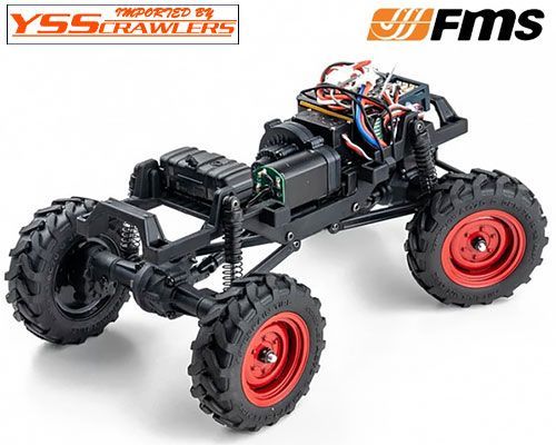 ☆特別セット☆ FMS 1/24 パワーワゴン クローラー FCX24 RTR 赤色