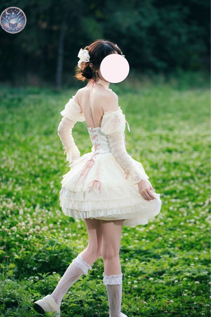 ♥ お出かけに最適♪リボンが可愛いロリータワンピース