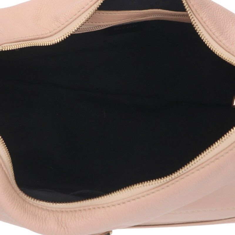 【極美品】ヒューゴボス　ワンショルダーバッグ　ハンドバッグ　レザー　ベージュ ヒューゴボス レザーワンショルダーバッグ レディース - メルカリ