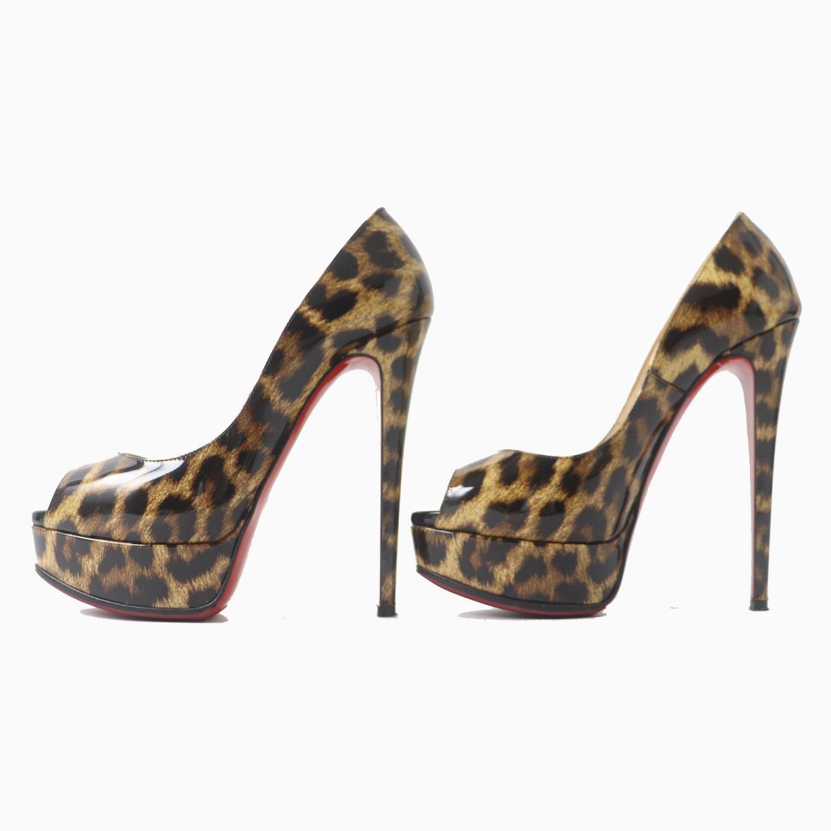 Christian Louboutin LADY PEEP レオパード 新品-