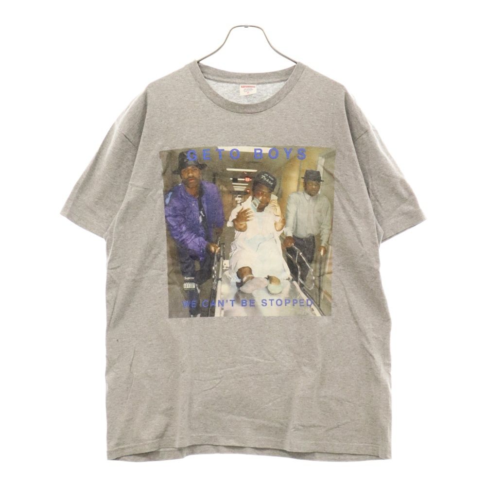 SUPREME (シュプリーム) 17SS Rap-A-Lot Records Geto Boys Tee ラップ ア ロット レコード ゲトー ボーイズ フォトプリント クルーネック カットソー 半袖Tシャツ グレー