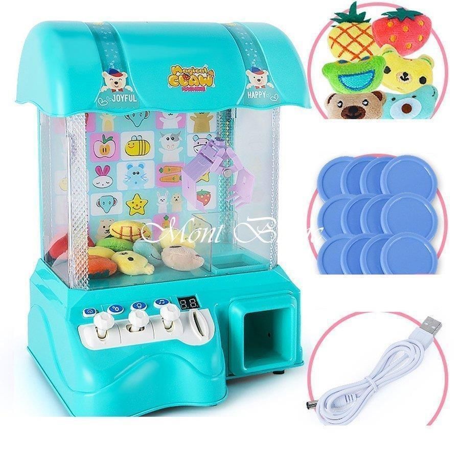 クレーンゲーム おもちゃ UFOキャッチャー ぬいぐるみ*6個 BGM