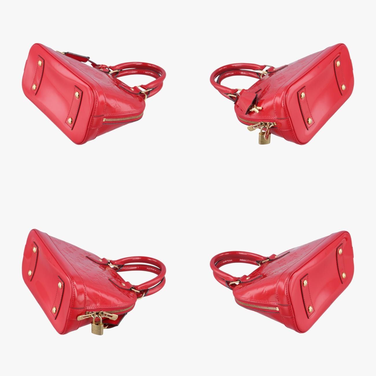 ルイヴィトンLouis VuittonアルマBB スリーズ ヴェルニ M90174 FL0137