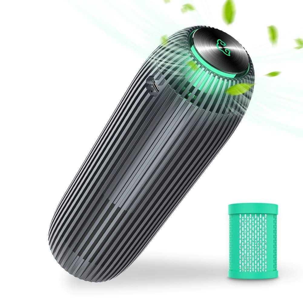 数量 3段風量設定 搭載 省エネ 自宅の寝室静音 空気清浄器 タバコ 仕事 ペッ360度の空気入口 車内消臭 AOP KF特許取得済みの浄化材料 強力に除菌 小型 卓上 日本語取扱説明書付き 車載用 除菌 脱臭 加湿空気清浄