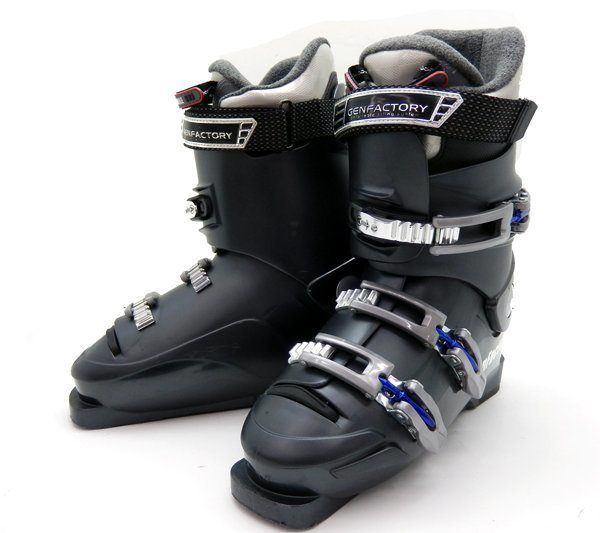 札幌市 清田区 GEN FACTORY ゲンファクトリー DIN7880 スキーブーツ 25.0㎝ グレー系 スキー靴 GENFACTORY/ゲンファクトリー スキーブーツ DIN7880 25.0cm ソール