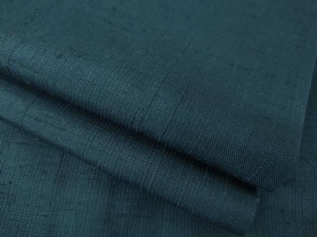 平和屋着物○男性 紬 色無地 褐返色 キングサイズ 正絹 逸品