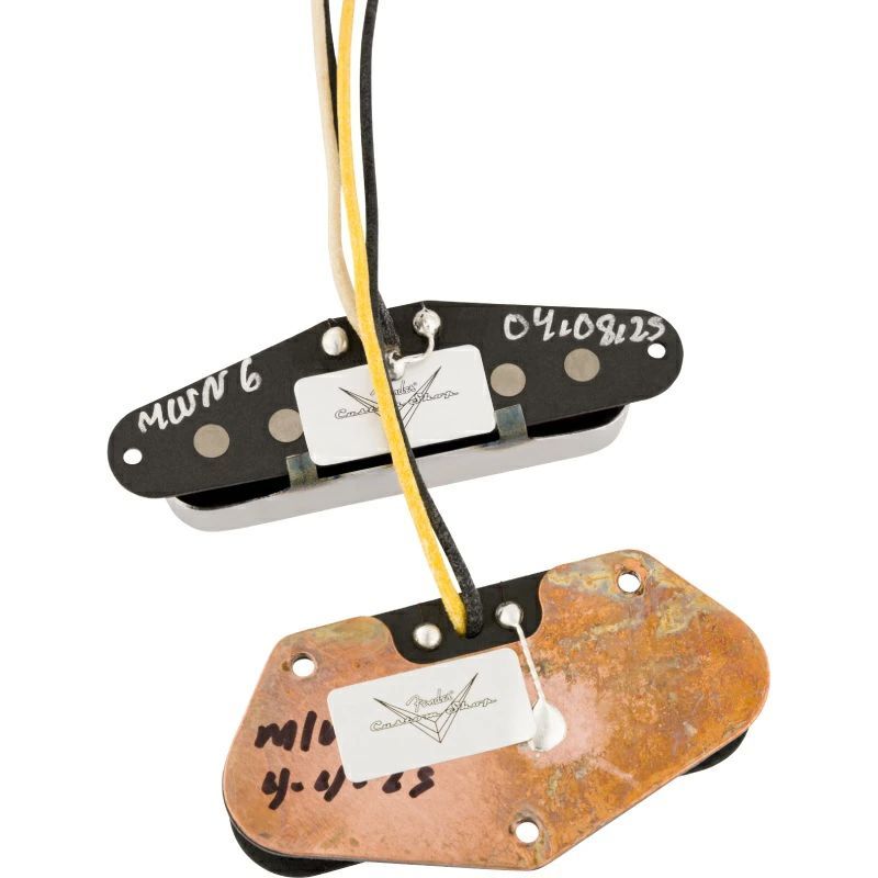 業界最安値の30%OFF～50%OFF!!  Fender Custom Shop 55 56 Whiteguard Telecaster Pickups Set of 2 ピックアップ フェンダー