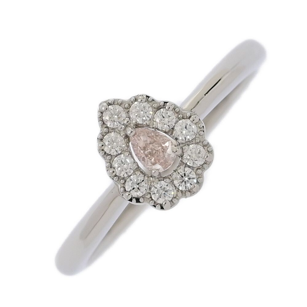 0.079ct/FD:0.1ct/取り巻きセッティング・ピンクダイヤモンド