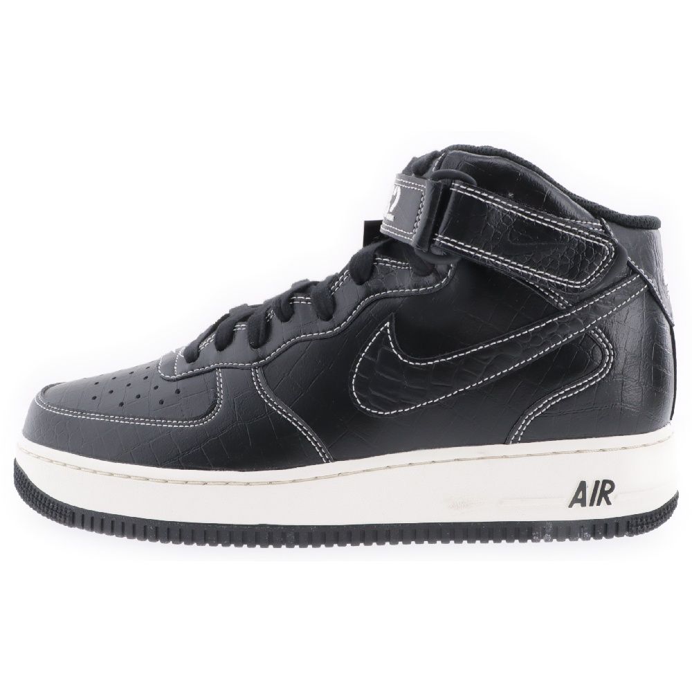 NIKE (ナイキ) Air Force 1 Mid LX Our Force 1 エアフォース1 ミッド LX アワー フォース1 ハイカットスニーカー DV1029-010 ブラック US10/28.0cm