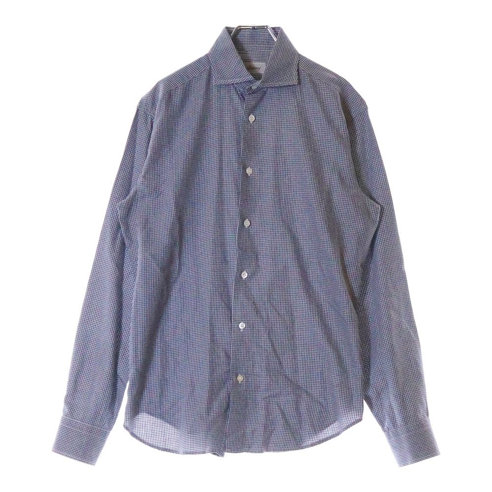 Brioni (ブリオーニ) イタリア製 千鳥格子 ワイドカラー