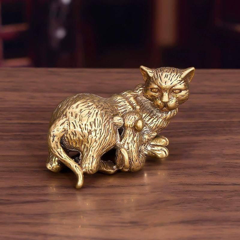 銅細工 貔貅置物 茶寵 茶道具 香道具 装飾品 工芸品 美術品