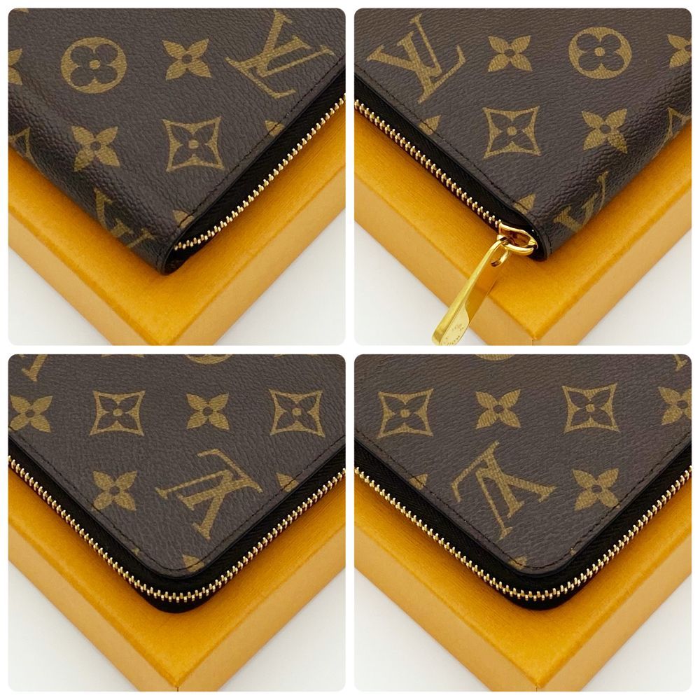 極上美品】ルイヴィトン LOUIS VUITTON モノグラム ジッピー
